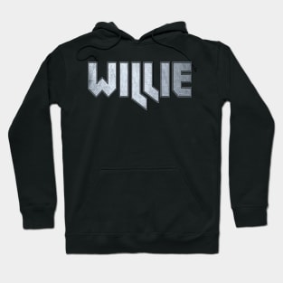 Heavy metal Willie Hoodie